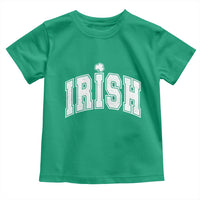 Funny Irish St Patricks Day Distressed Shamrock Ireland Pride Toddler T Shirt