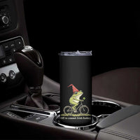 Funny Frog St Patricks Day Skinny Tumbler Off To Commit Irish Foolery Four Leaf Clover