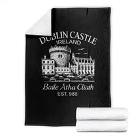 Dublin Castle Ireland Throw Blanket Baile Atha Cliath Ireland Travel Souvenir