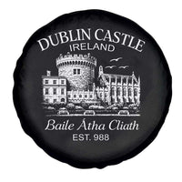 Dublin Castle Ireland Spare Tire Cover Baile Atha Cliath Ireland Travel Souvenir