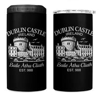 Dublin Castle Ireland 4 in 1 Can Cooler Tumbler Baile Atha Cliath Ireland Travel Souvenir