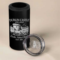 Dublin Castle Ireland 4 in 1 Can Cooler Tumbler Baile Atha Cliath Ireland Travel Souvenir
