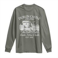 Dublin Castle Ireland Long Sleeve Shirt Baile Atha Cliath Ireland Travel Souvenir