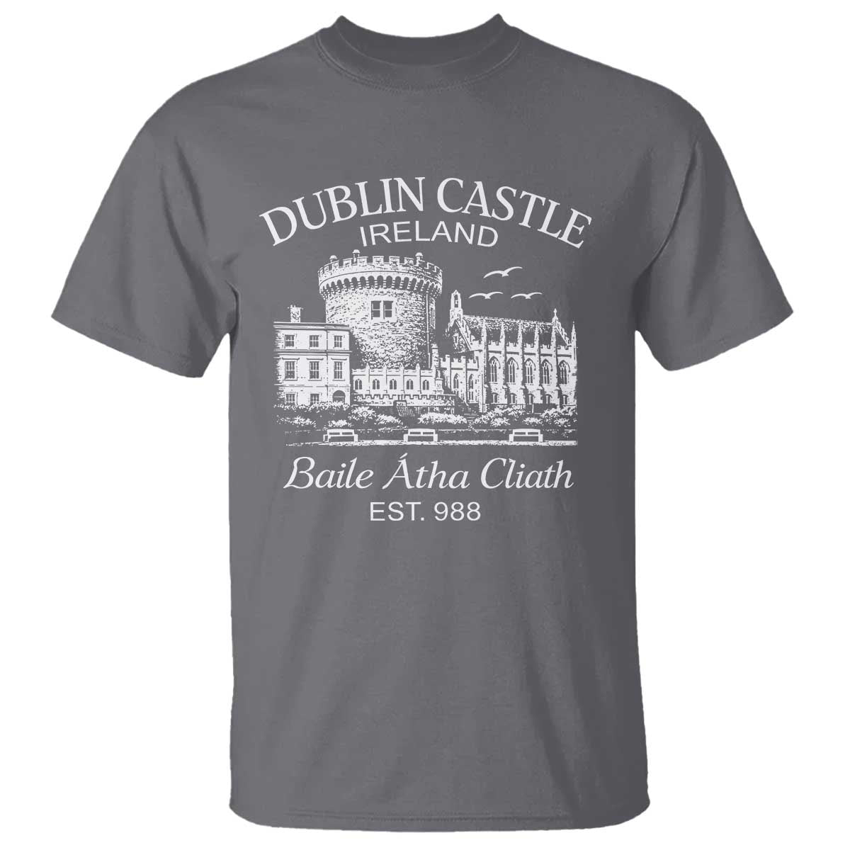Dublin Castle Ireland T Shirt Baile Atha Cliath Ireland Travel Souvenir