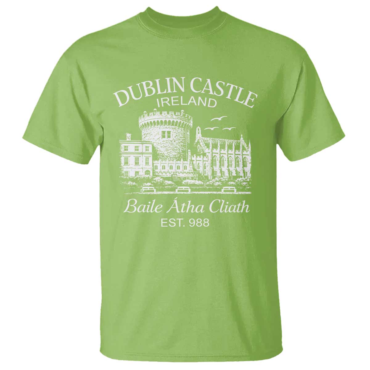 Dublin Castle Ireland T Shirt Baile Atha Cliath Ireland Travel Souvenir