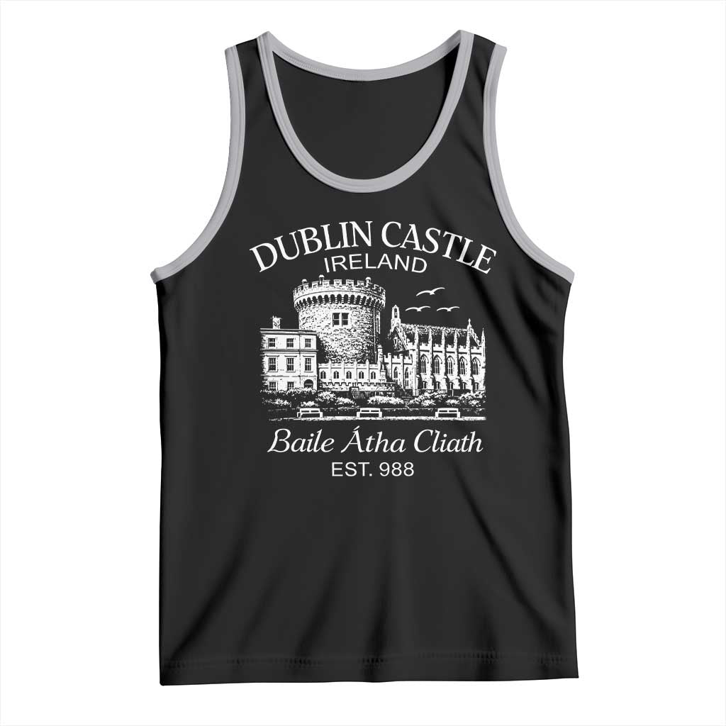 Dublin Castle Ireland Tank Top Baile Atha Cliath Ireland Travel Souvenir