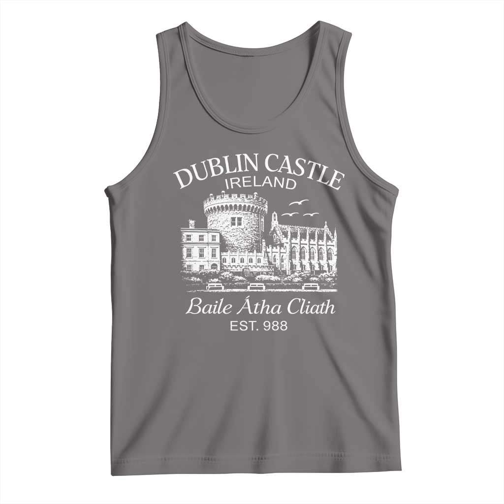 Dublin Castle Ireland Tank Top Baile Atha Cliath Ireland Travel Souvenir