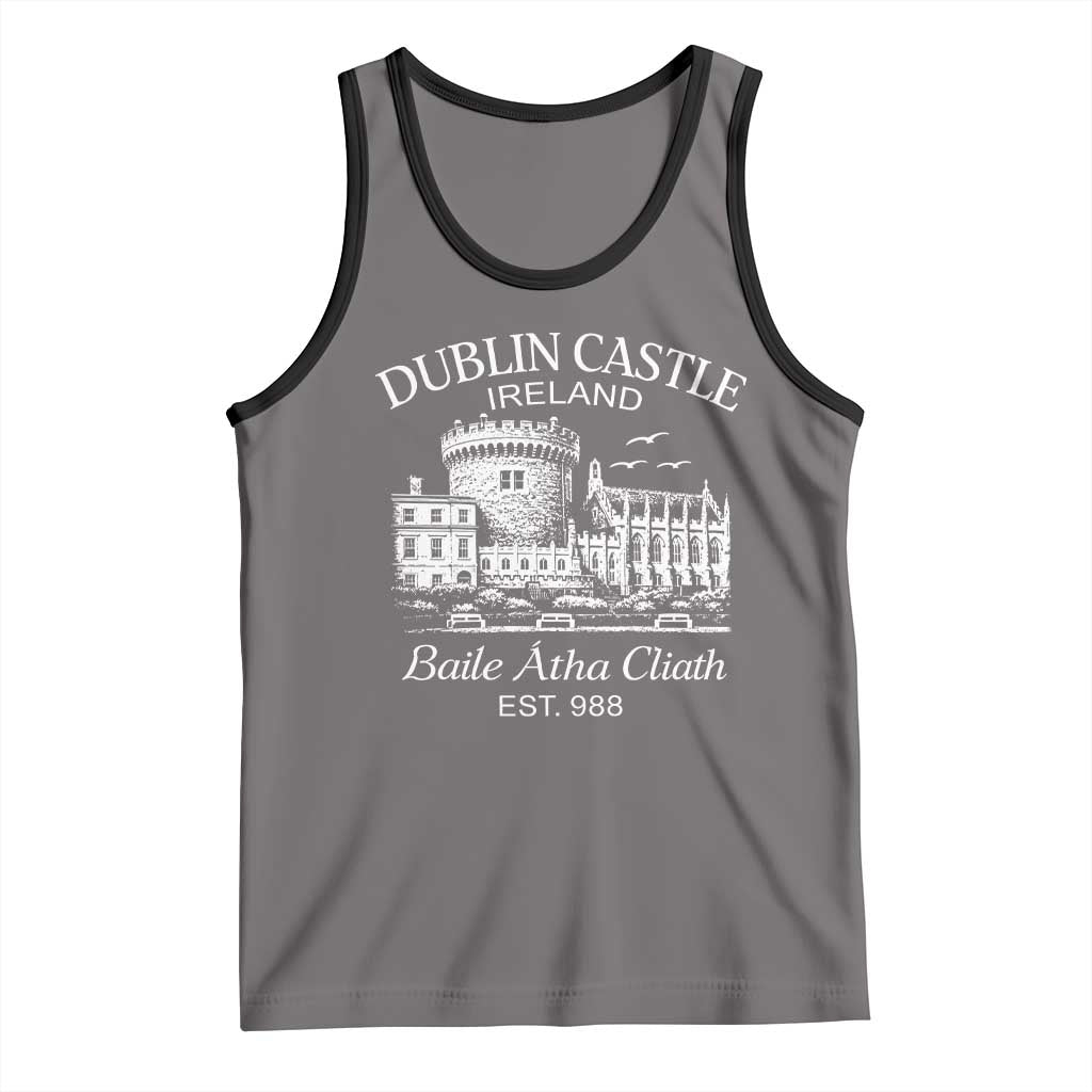 Dublin Castle Ireland Tank Top Baile Atha Cliath Ireland Travel Souvenir