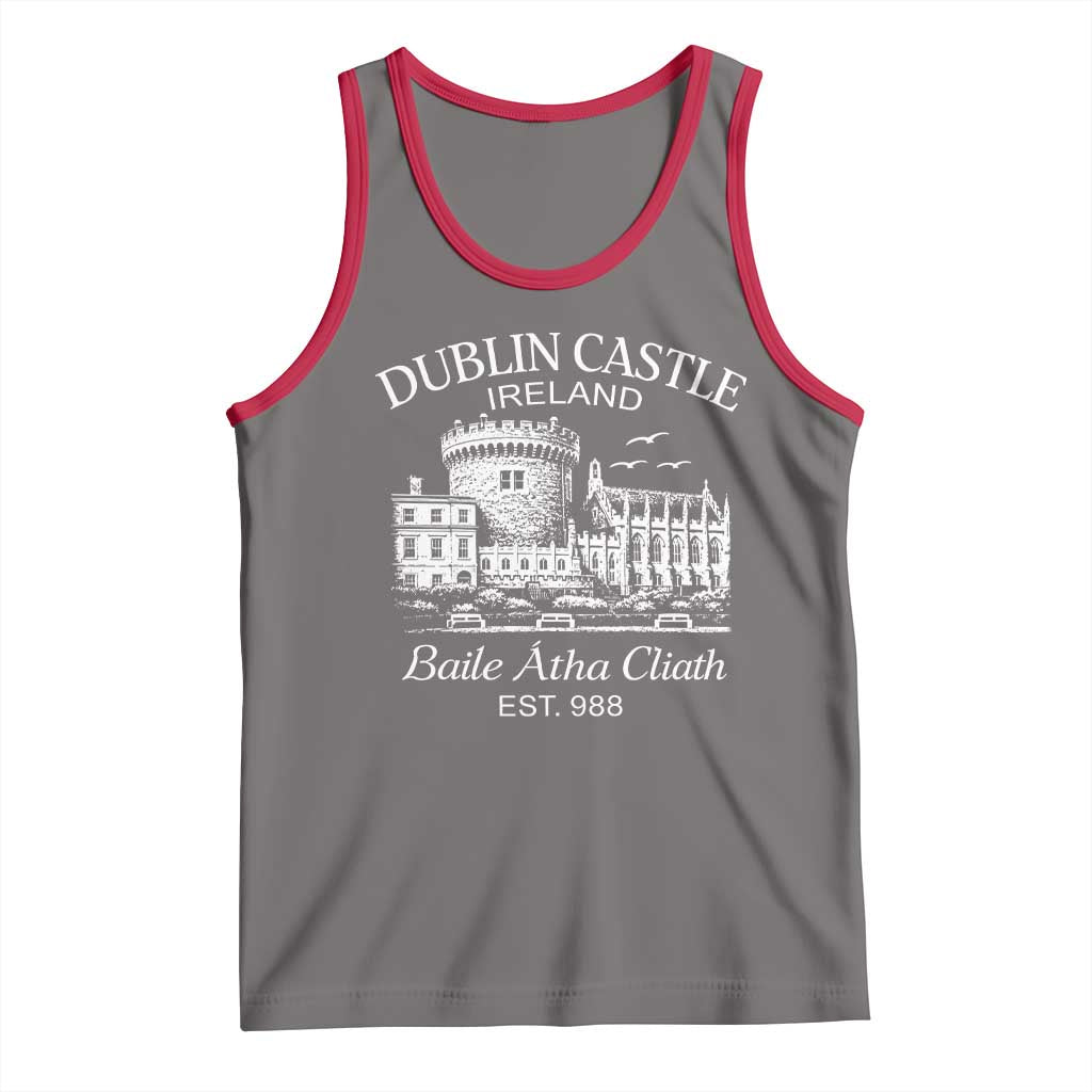 Dublin Castle Ireland Tank Top Baile Atha Cliath Ireland Travel Souvenir