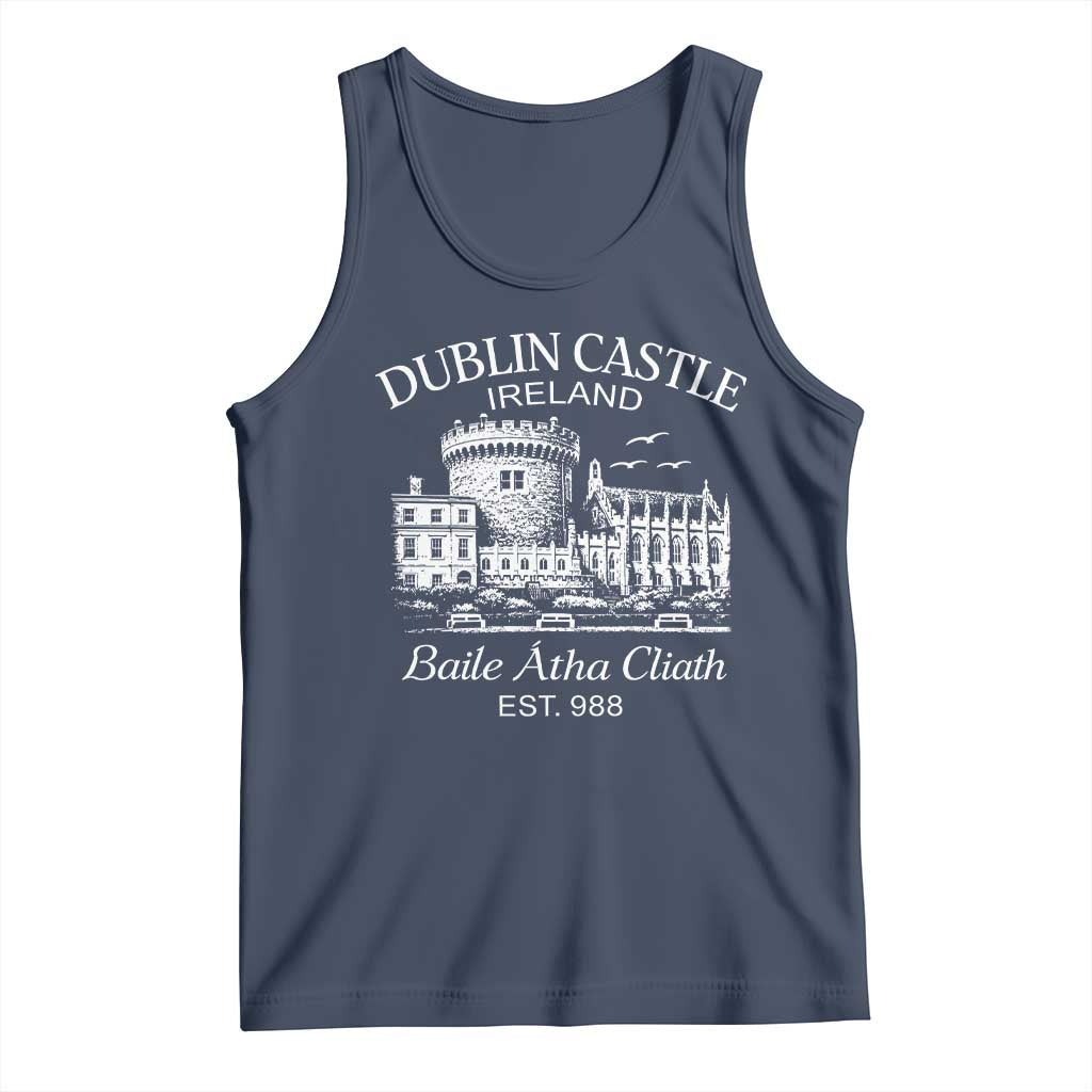 Dublin Castle Ireland Tank Top Baile Atha Cliath Ireland Travel Souvenir