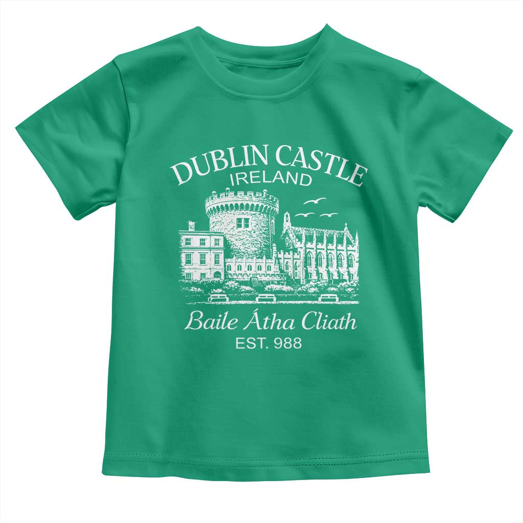 Dublin Castle Ireland Toddler T Shirt Baile Atha Cliath Ireland Travel Souvenir