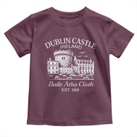 Dublin Castle Ireland Toddler T Shirt Baile Atha Cliath Ireland Travel Souvenir