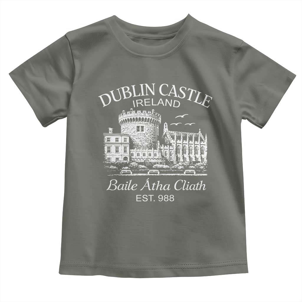 Dublin Castle Ireland Toddler T Shirt Baile Atha Cliath Ireland Travel Souvenir