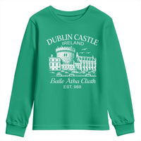 Dublin Castle Ireland Youth Sweatshirt Baile Atha Cliath Ireland Travel Souvenir