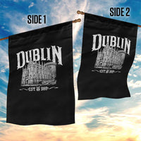 Dublin Castle Ireland Est 988 Travel Souvenir Garden Flag