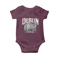 Dublin Castle Ireland Est 988 Travel Souvenir Baby Onesie