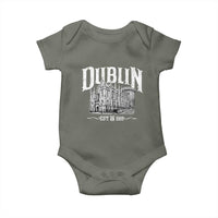Dublin Castle Ireland Est 988 Travel Souvenir Baby Onesie