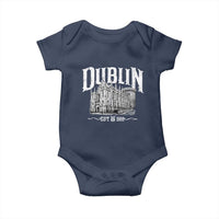 Dublin Castle Ireland Est 988 Travel Souvenir Baby Onesie