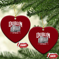 Dublin Castle Ireland Est 988 Travel Souvenir Ceramic Ornament
