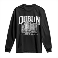 Dublin Castle Ireland Est 988 Travel Souvenir Long Sleeve Shirt