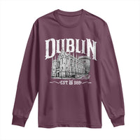 Dublin Castle Ireland Est 988 Travel Souvenir Long Sleeve Shirt