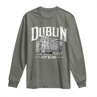 Dublin Castle Ireland Est 988 Travel Souvenir Long Sleeve Shirt