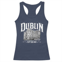 Dublin Castle Ireland Est 988 Travel Souvenir Racerback Tank Top