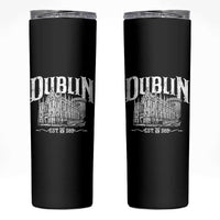 Dublin Castle Ireland Est 988 Travel Souvenir Skinny Tumbler