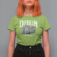 Dublin Castle Ireland Est 988 Travel Souvenir T Shirt For Women