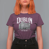 Dublin Castle Ireland Est 988 Travel Souvenir T Shirt For Women
