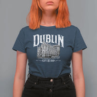 Dublin Castle Ireland Est 988 Travel Souvenir T Shirt For Women