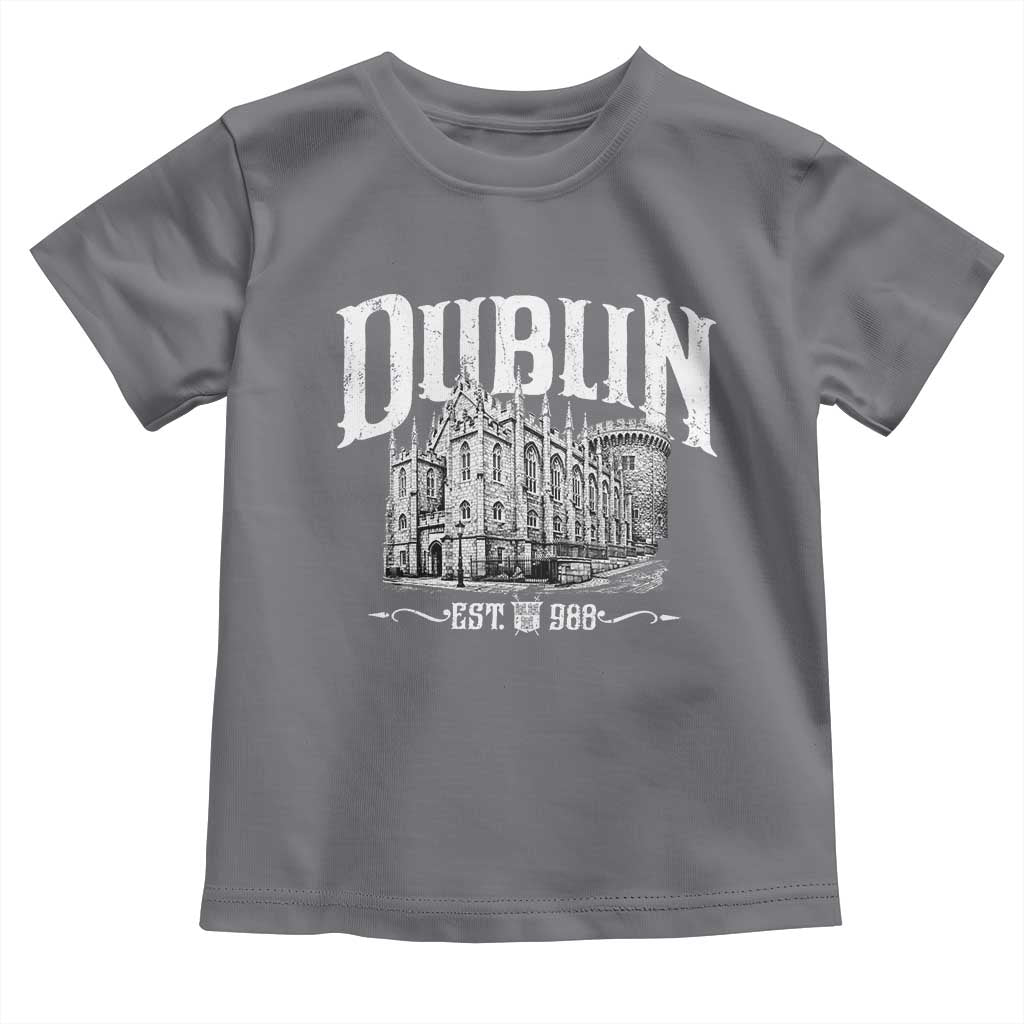 Dublin Castle Ireland Est 988 Travel Souvenir Toddler T Shirt