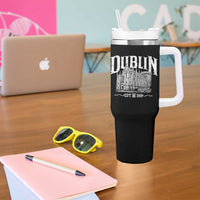Dublin Castle Ireland Est 988 Travel Souvenir Tumbler With Handle