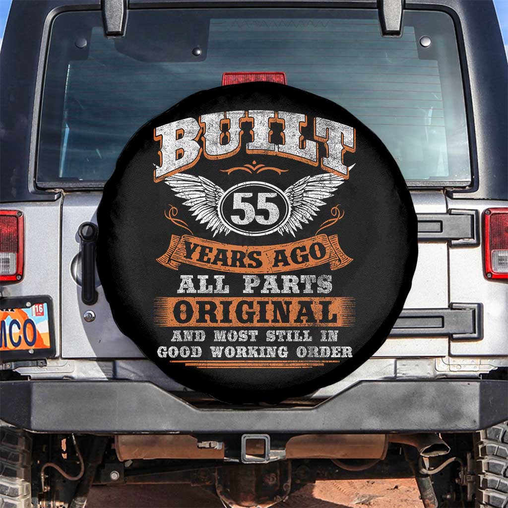 Funny 55th Birthday Spare Tire Cover Built 55 Years Ago All Parts Original And Most Still In Good Working Order