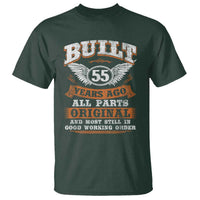Funny 55th Birthday T Shirt Built 55 Years Ago All Parts Original And Most Still In Good Working Order