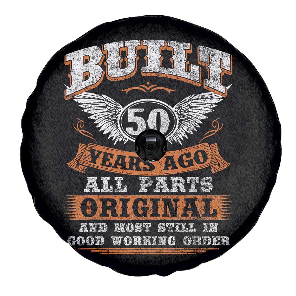 Funny 50th Birthday Spare Tire Cover Built 50 Years Ago All Parts Original And Most Still In Good Working Order