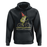 Funny Frog St Patricks Day Hoodie Off To Commit Shenanigans Four Leaf Clover