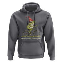 Funny Frog St Patricks Day Hoodie Off To Commit Shenanigans Four Leaf Clover