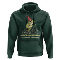 Funny Frog St Patricks Day Hoodie Off To Commit Shenanigans Four Leaf Clover