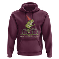 Funny Frog St Patricks Day Hoodie Off To Commit Shenanigans Four Leaf Clover