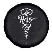 Easter He Is Risen Spare Tire Cover Christian Easter Day Religious Cross