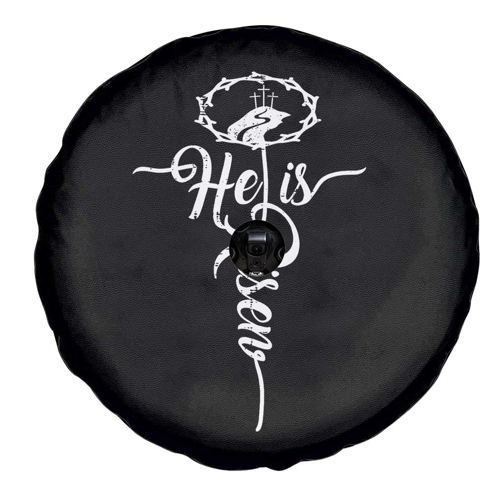 Easter He Is Risen Spare Tire Cover Christian Easter Day Religious Cross