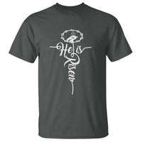 Easter He Is Risen T Shirt Christian Easter Day Religious Cross