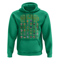 The 32 Counties Of Ireland Hoodie Irish Pride Heritage Vintage Celtic Shamrock