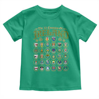 The 32 Counties Of Ireland Toddler T Shirt Irish Pride Heritage Vintage Celtic Shamrock