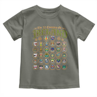 The 32 Counties Of Ireland Toddler T Shirt Irish Pride Heritage Vintage Celtic Shamrock