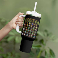 The 32 Counties Of Ireland Tumbler With Handle Irish Pride Heritage Vintage Celtic Shamrock