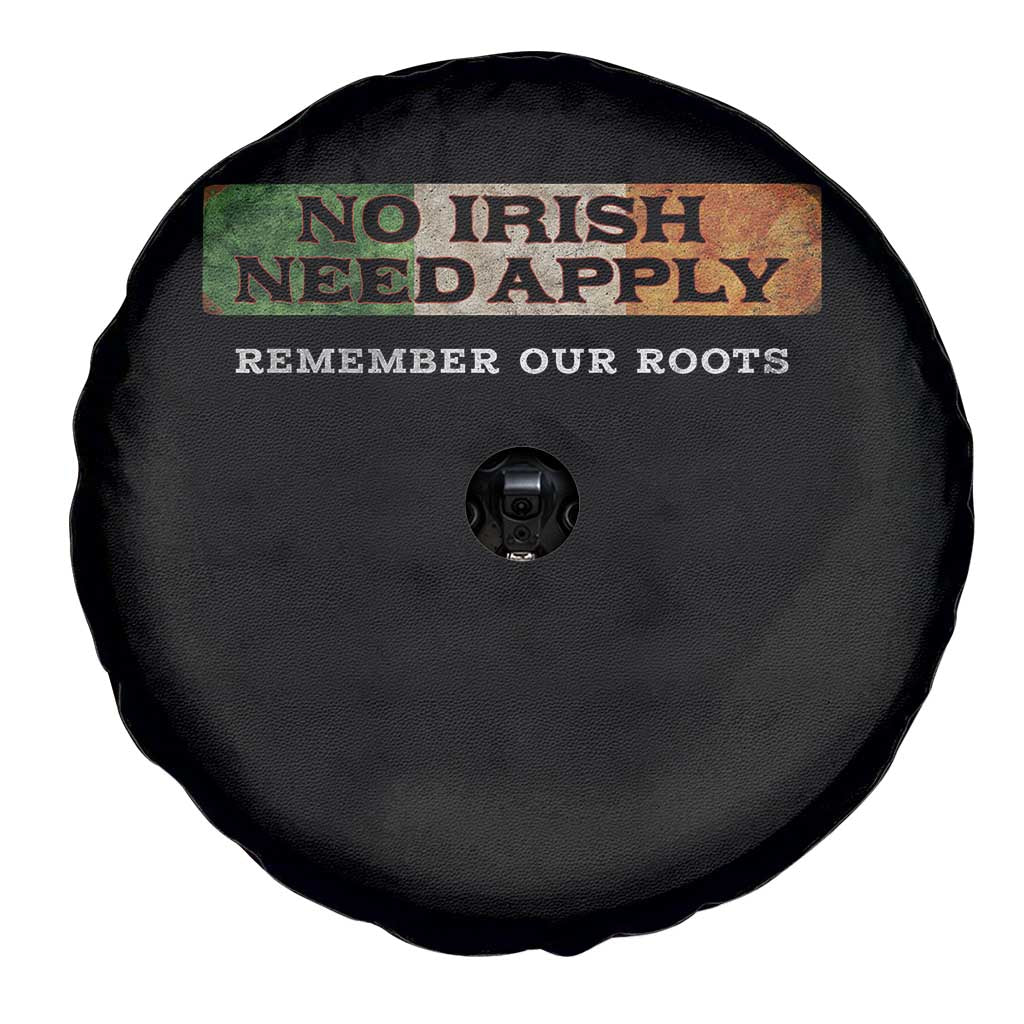 No Irish Need Apply Remember Our Roots Spare Tire Cover Celtic Pride History