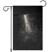 Jesus Christ Crucifixion Scene Religious Christian Easter Garden Flag
