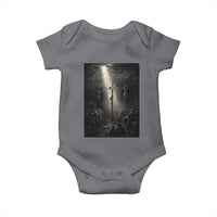 Jesus Christ Crucifixion Scene Religious Christian Easter Baby Onesie